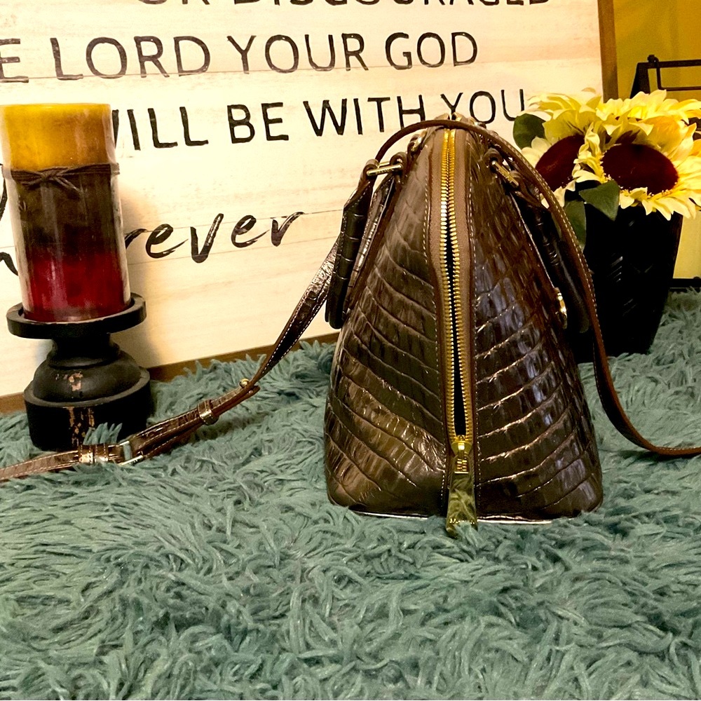 Used Brahmin! Like New! Metallic Color!! - Picture 4 of 10